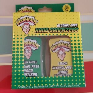 🍋 WAR HEADS ALCOHOL FREE HAND SANITIZER DUO Green Apple + Lemon